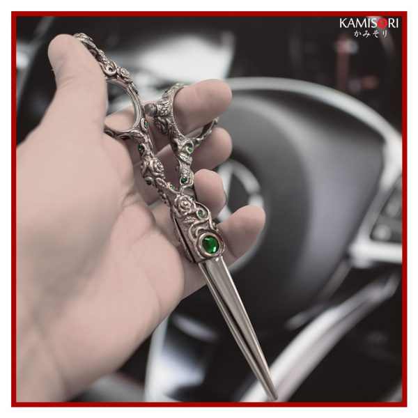 Kamisori Jade Professional Haircutting Shears - Scissor Hub Australia