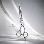 Ichiro Tsurugi Barber Hair Cutting Scissors - showroom view
