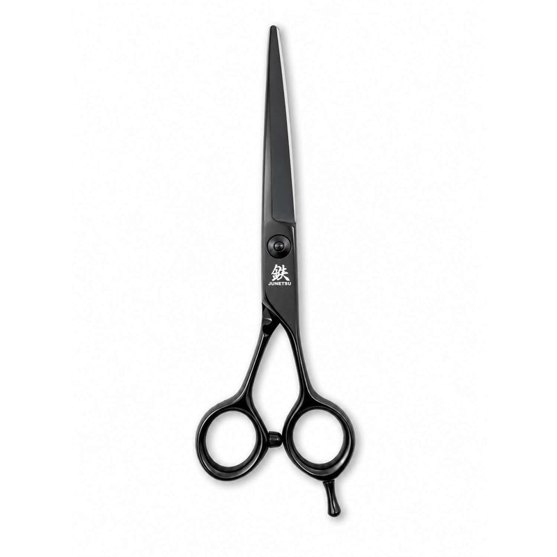 JUN-BCB-C50 — Juntetsu Black Cobalt Hair Cutting Scissors #dark