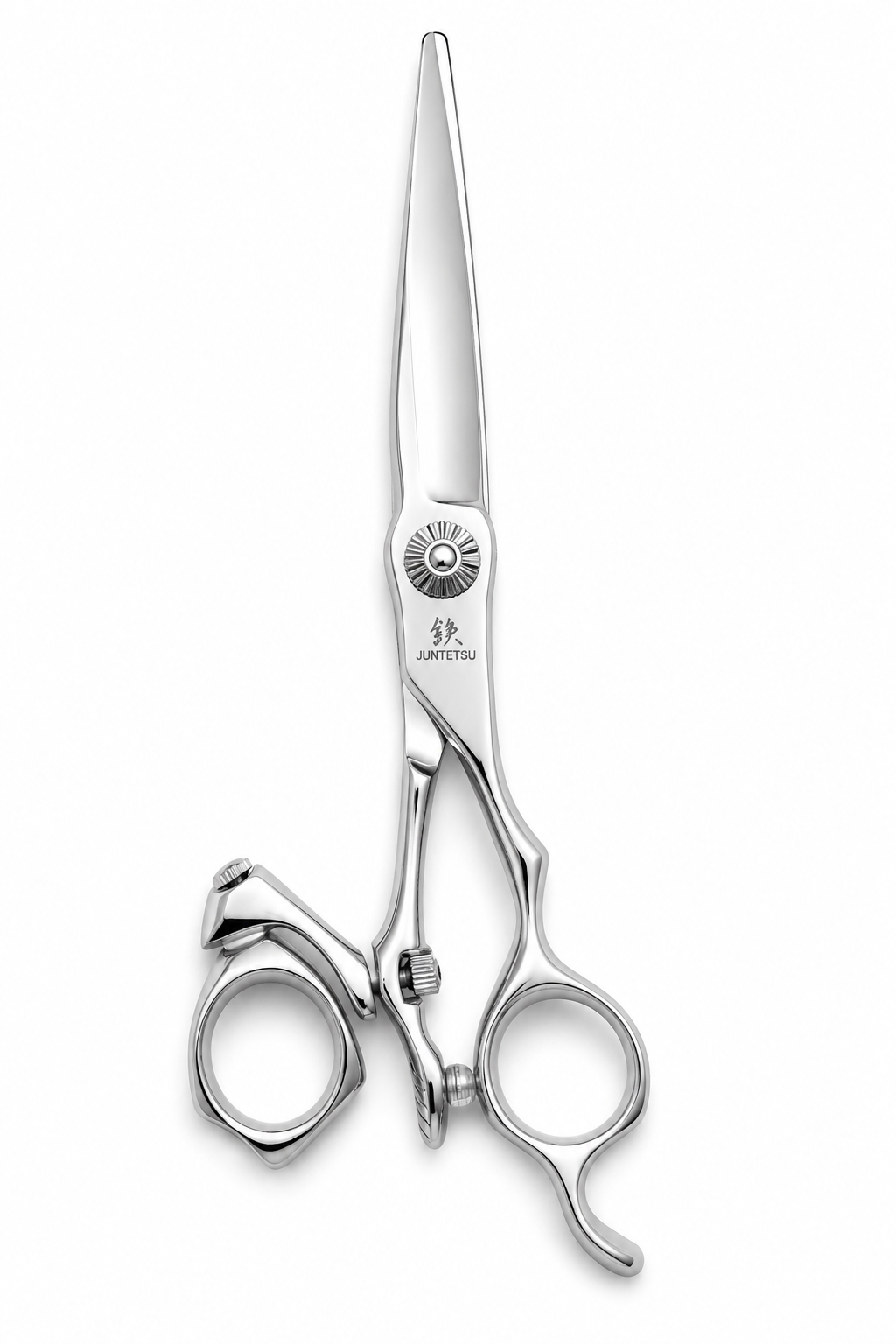 Juntetsu Swivel Offset Hair Cutting Scissors catalogue photograph