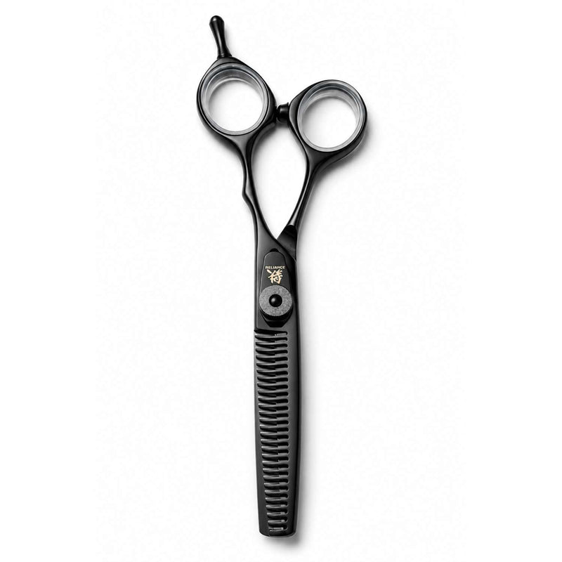 JUN-VGB-T60 — Juntetsu VG Black Thinning Scissors #dark