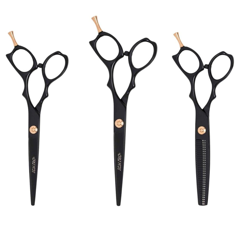Ichiro Ash Gold Master Scissor Set - Scissor Hub Australia #dark