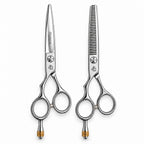 Ichiro Crown Left-Handed Cutting & Thinning Scissor Set, Japan Scissors UK (SKU: ICH-CRN-LS55)