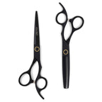 Ichiro Matte Black Professional Hairdressing Scissors Set - Scissor Hub Australia