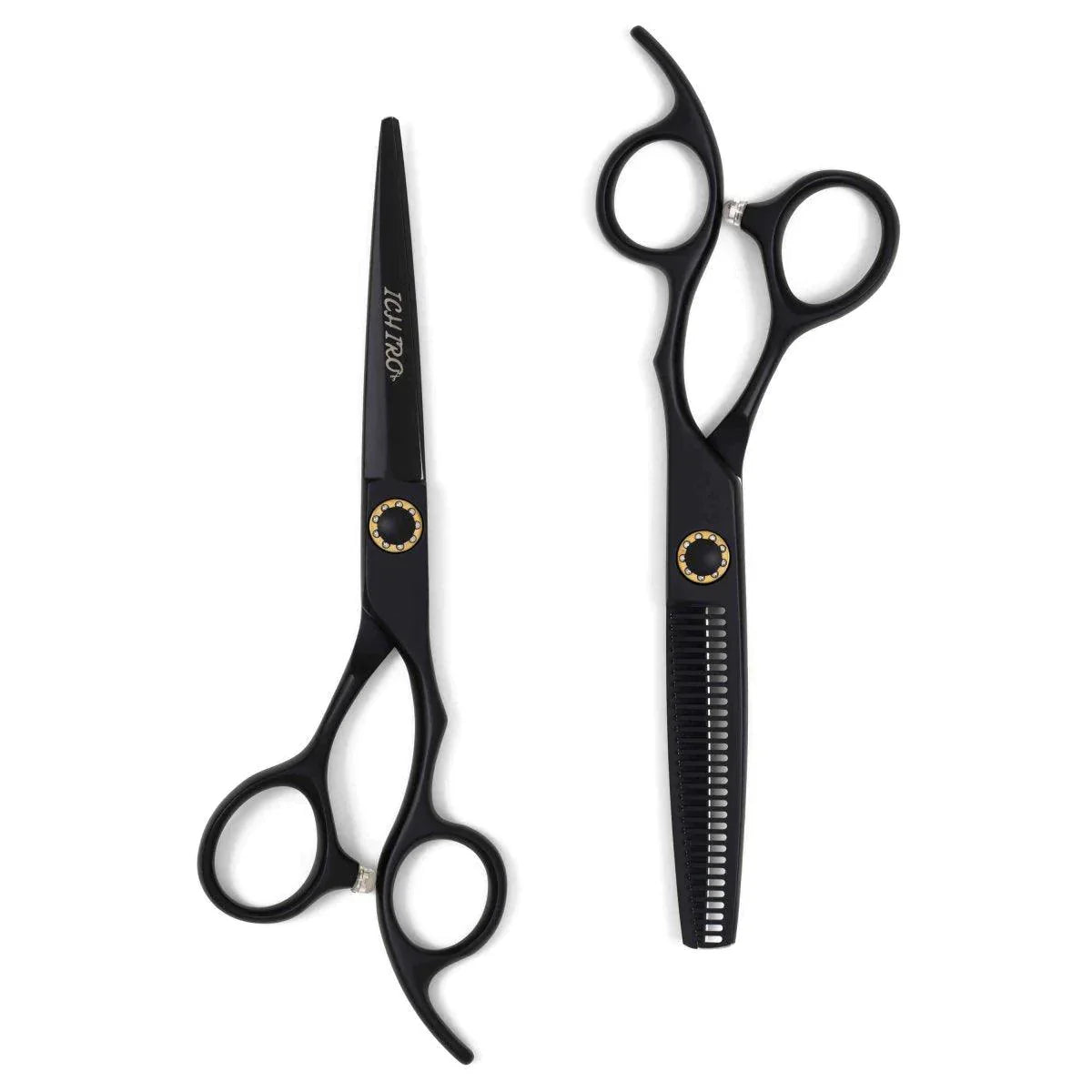 Ichiro Matte Black Ultimate 3-Piece Master Scissor Set - Scissor Hub Australia