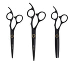 Ichiro Matte Black Ultimate 3-Piece Master Scissor Set - Scissor Hub Australia
