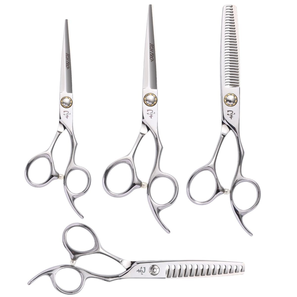 Ichiro Offset 4 Piece Master Scissor Set catalogue photograph