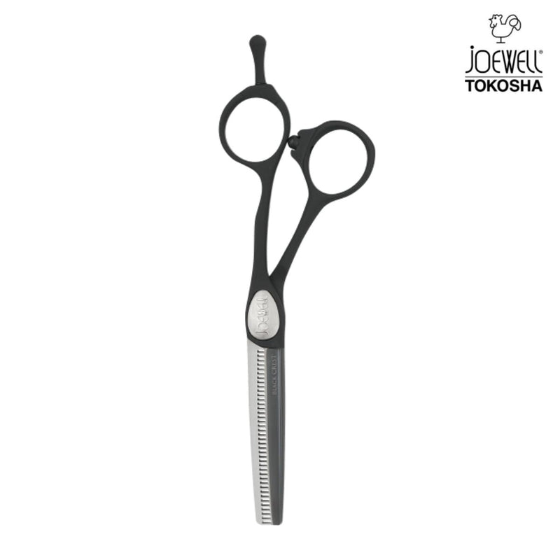 Joewell BC-40 Black Crest Thinning Shear - Scissor Hub Australia #dark