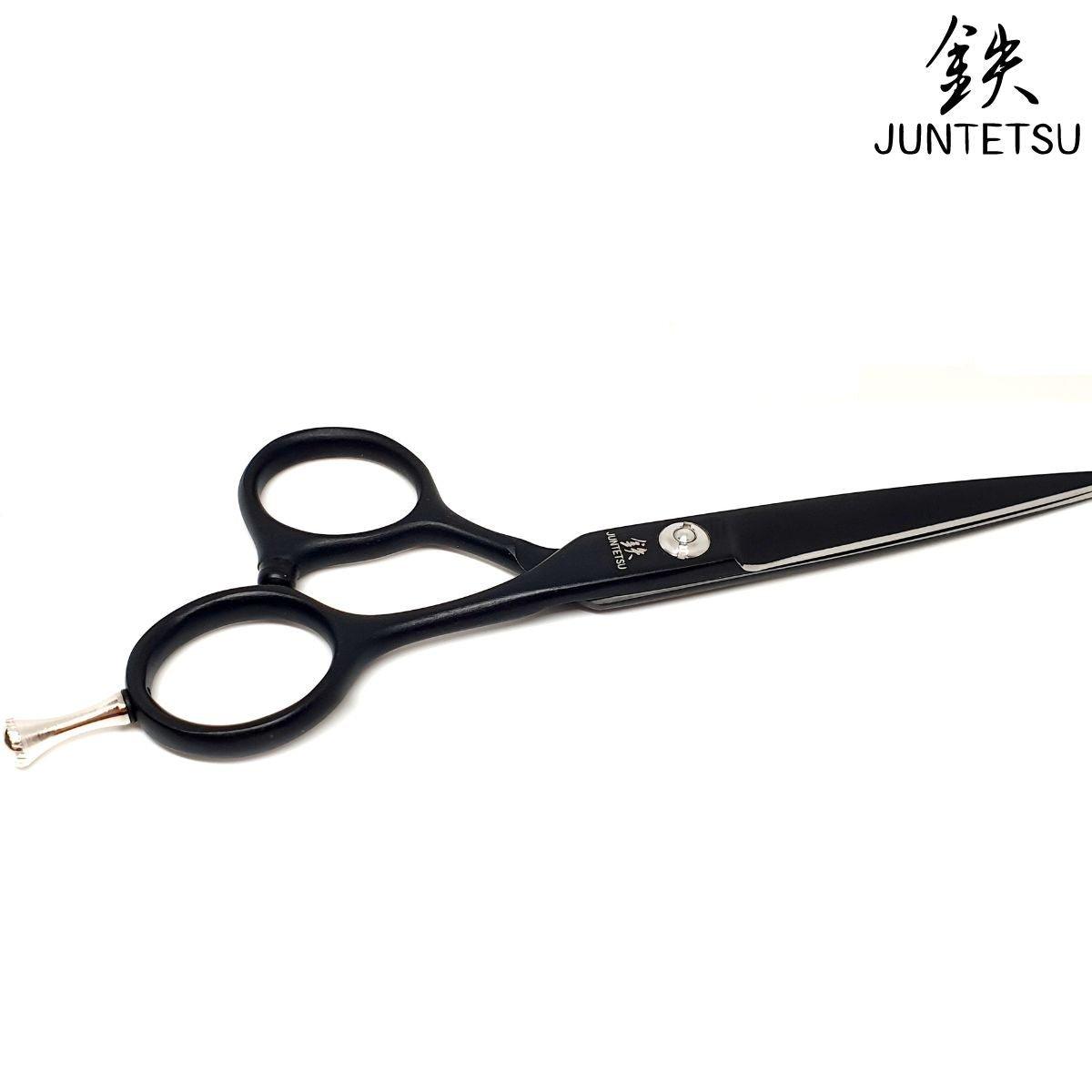 Juntetsu Matte Black Ergo Cutting Scissors - Scissor Hub Australia