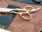 Juntetsu Rose Gold Thinning Scissors - Scissor Hub Australia