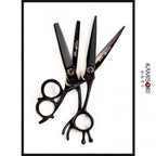 Kamisori Black Diamond Cutting & Thinning Set - Scissor Hub Australia