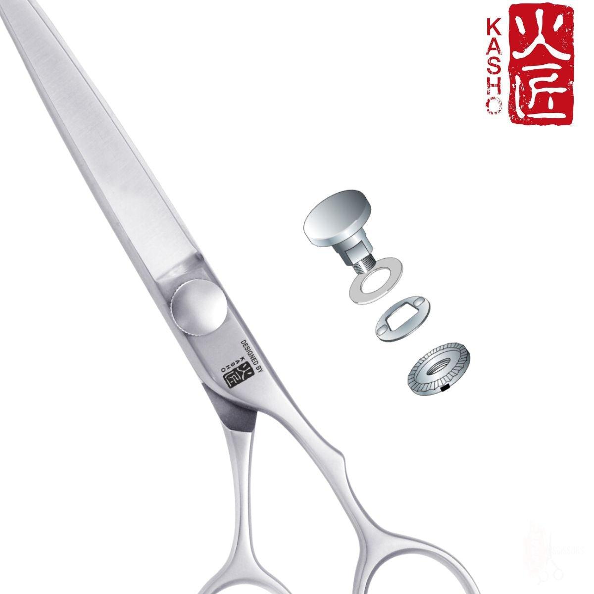 Kasho Balanced Precision Offset Hair Cutting Scissors - Scissor Hub Australia