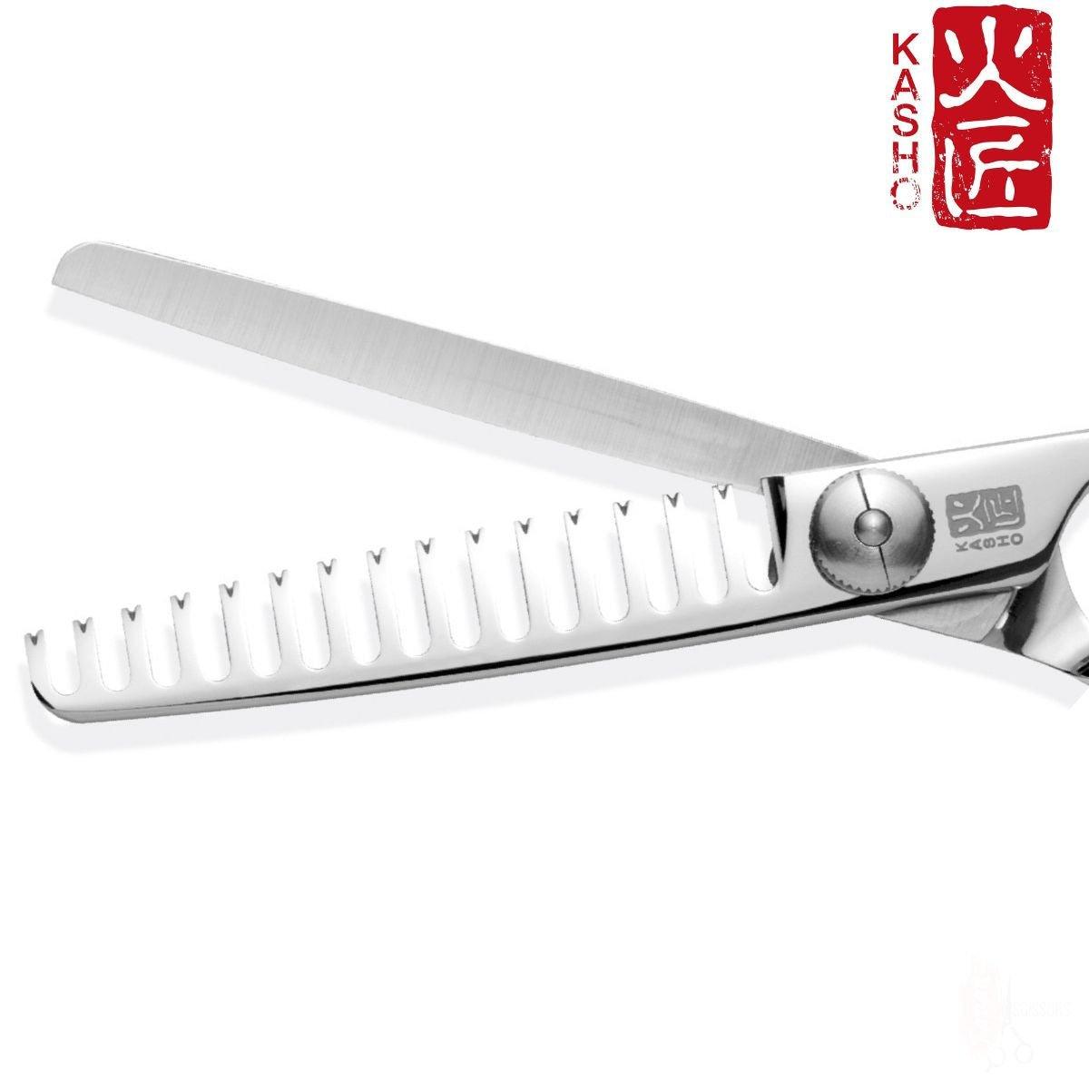 Kasho Design Master 15 Tooth Texturizing Scissors - Scissor Hub Australia