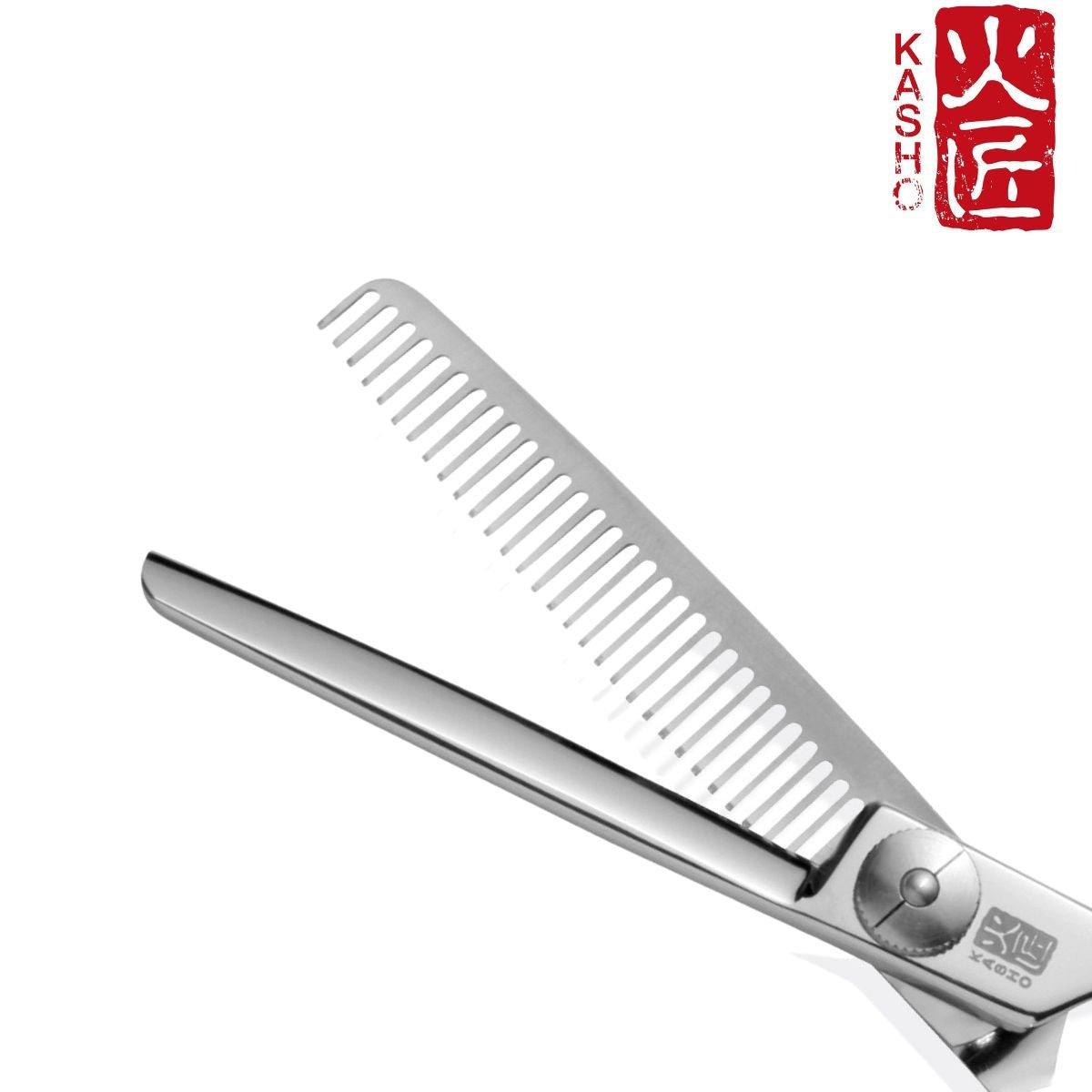 Kasho Design Master Reverse Thinning, Texturizing & Blending Scissors - Scissor Hub Australia