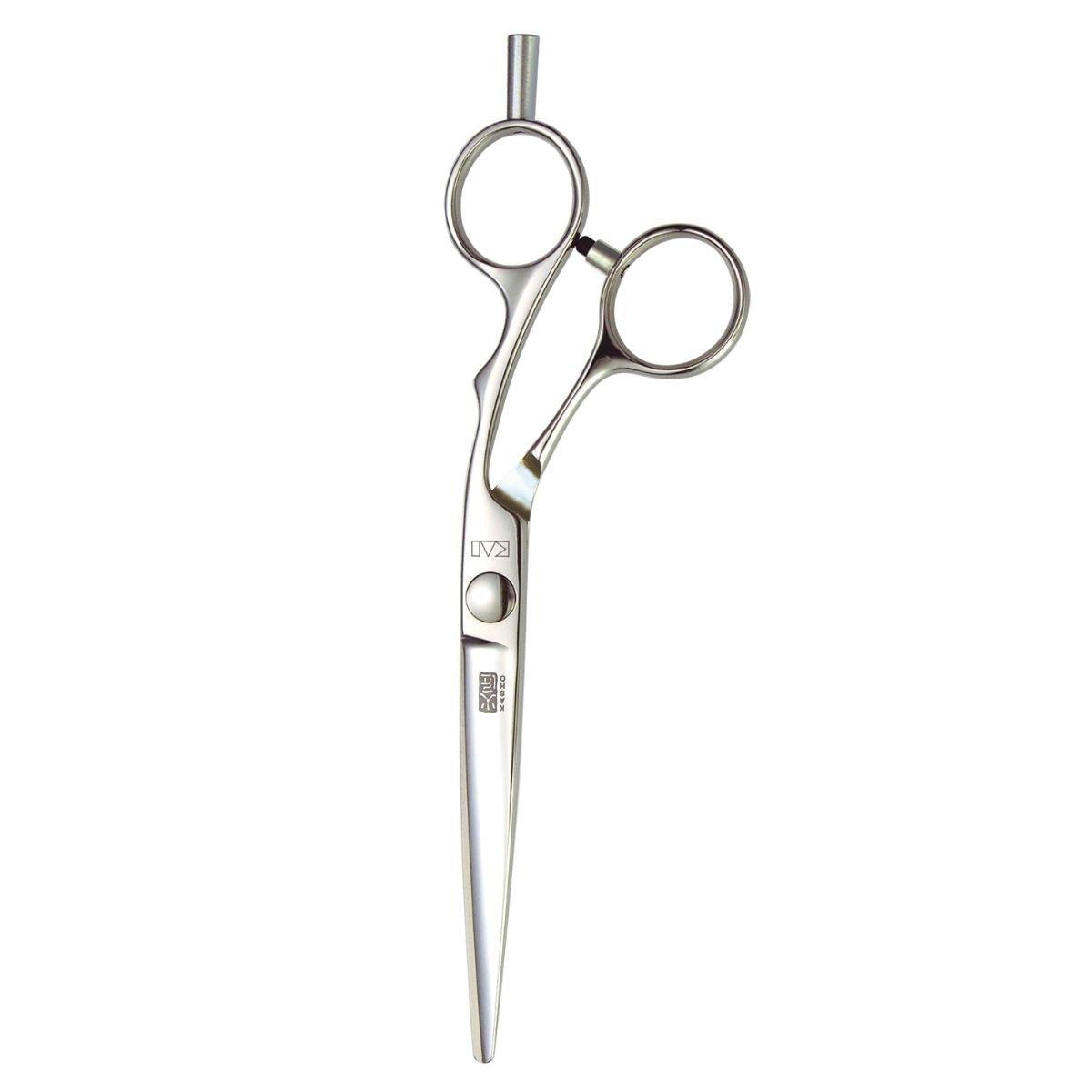 Kasho Silver Offset Hair Cutting Scissors catalogue photograph