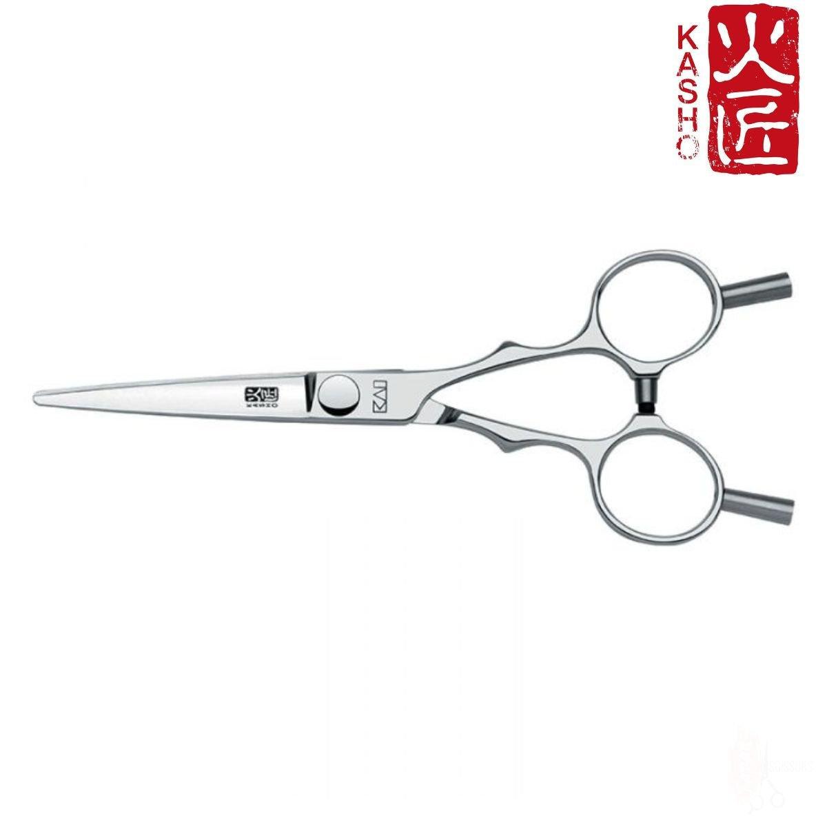 Kasho Silver Straight Hair Cutting Scissors - Scissor Hub Australia
