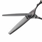 Mina Ash Black Thinning Scissor - Scissor Hub Australia