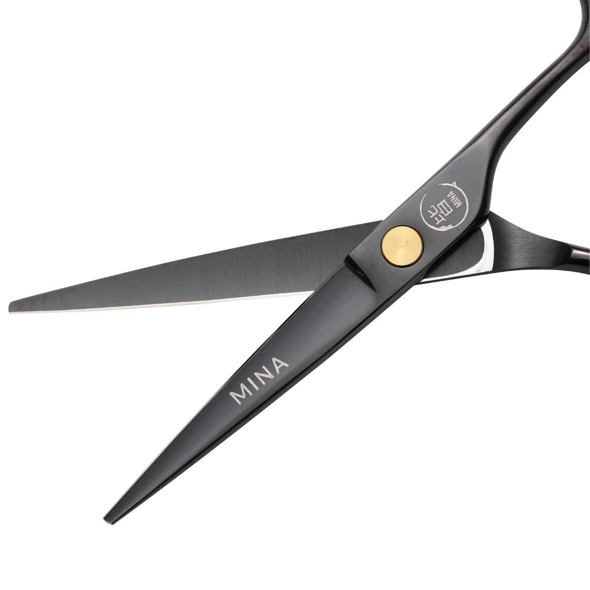 Mina Black Diamond Hair Cutting Scissor - Scissor Hub Australia