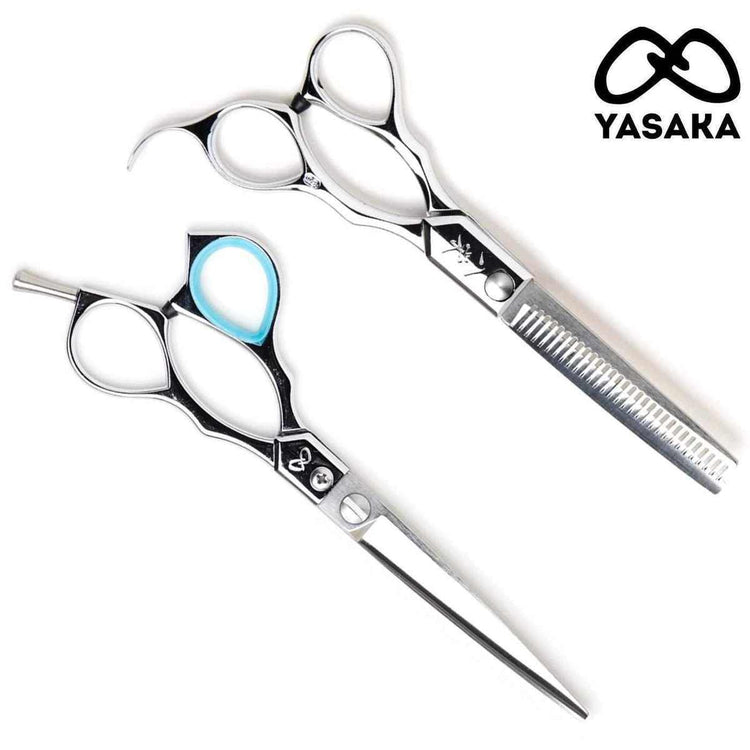 Yasaka Offset Cutting & Thinning Scissor Set: Ultimate Professional ...